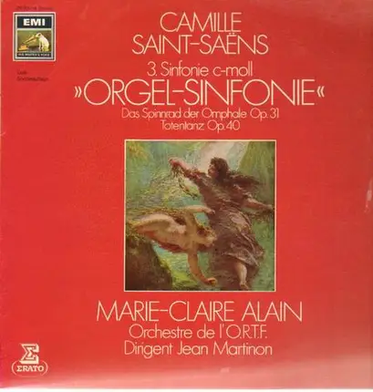 Saint Saens - Orgel-Sinfonie,, Marie-Claire Alain, Orch de lORTF, Martinon