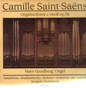 LP - Saint-Saens - Orgelsinfonie c-moll,, Harri Grodberg