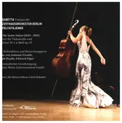 CD - Saint-Saens (Sol Gabetta) - Cellokonzert Nr. 1 - Sol Gabetta Liveaufnahme im Konzerthaus Berlin - Digipak, Promo
