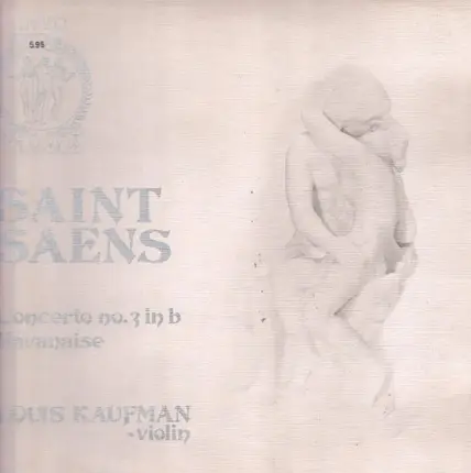 Saint Saens - Concerto Nr. 3 in B - Havanaise (Louis Kaufman)