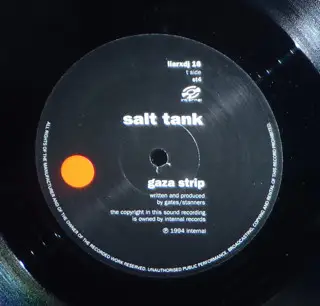 Salt Tank - Gaza Strip