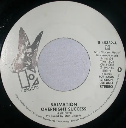 Salvation - Overnight Success