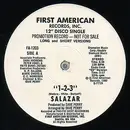 12'' - Salazar - 1-2-3 / Let's Hang On - PROMO