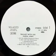 LP - Salena Jones - Ballad With Luv - Promo / + OBI, insert