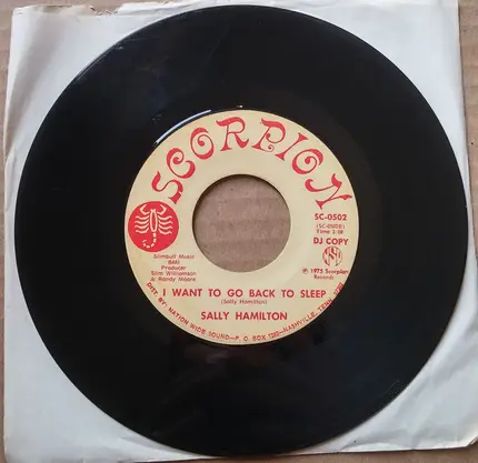 Sally Hamilton - Stuck In Georgia / I Want To Go Back To Sleep
