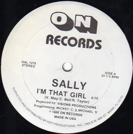 Sally - I'm That Girl