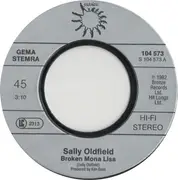 7inch Vinyl Single - Sally Oldfield - Broken Mona Lisa