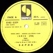 sapho - Janis