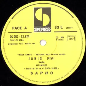 sapho - Janis