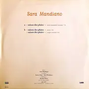 12inch Vinyl Single - Sara Mandiano - Saison Des Pluies