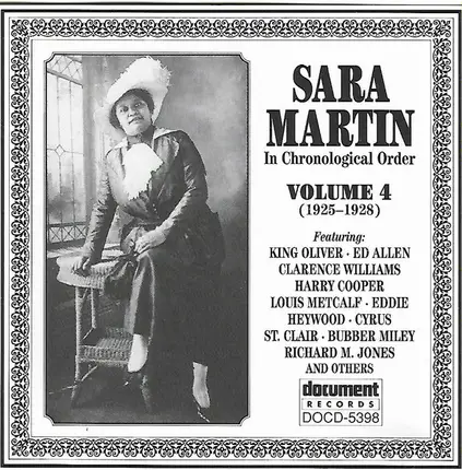 Sara Martin - In Chronological Order Volume 4 (1925-1928)