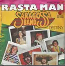7inch Vinyl Single - Saragossa Band - Rasta Man - Black Logotype