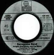 7inch Vinyl Single - Saragossa Band - Buona Sera (I Take My Chance Tonight)