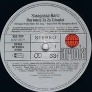 Double LP - Saragossa Band - Das Totale Za Za Zabadak - 100 Super-Party-Fetzer Non Stop - Dance With The Saragossa Band