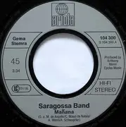 7inch Vinyl Single - Saragossa Band - Mañana