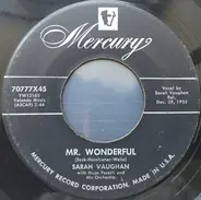 Sarah Vaughan With The Hugo Peretti Orchestra - Mr. Wonderful