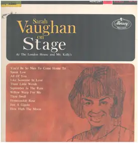 Sarah Vaughan - On Stage At The London House And Mr Kelly's