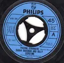 7inch Vinyl Single - Sarah Vaughan and Billy Eckstine - Passing Strangers - Large Centre Blue Label