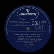 LP - Sarah Vaughan And Her Trio - Sarah Vaughan At Mister Kelly's - Mono