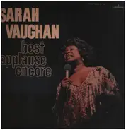 Sarah Vaughan - Best Applause Encore