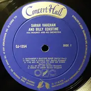 LP - Sarah Vaughan & Billy Eckstine - Sing Irving Berlin