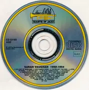 CD - Sarah Vaughan Featuring Clifford Brown , Paul Quinichette , Herbie Mann , Miles Davis , Budd Johnso - Sassy - 1950-1954