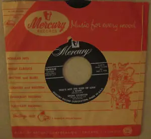 Sarah Vaughan - Hot And Cold Running Tears