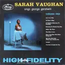 LP - Sarah Vaughan - Sarah Vaughan Sings George Gershwin Volume One