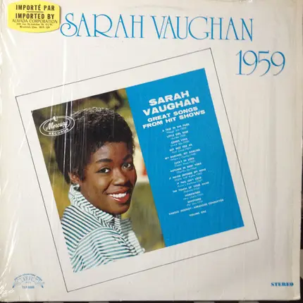 Sarah Vaughan - Sings Great Songs From Hit Shows Vol. 1