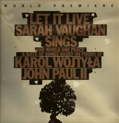 Sarah Vaughan With Bernard Ighner - Let It Live - Sarah Vaughan Sings 'One World One Peace'