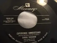 Sarah Vaughan With The Hugo Peretti Orchestra - Slowly With Feeling