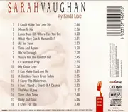 CD - Sarah Vaughan - My Kinda Love