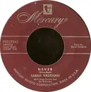 7inch Vinyl Single - Sarah Vaughan - Never / C'Est La Vie
