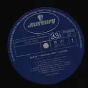 LP - Sarah Vaughan - New Custom Series - Sarah Vaughan - Booklet