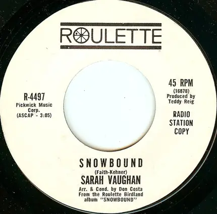 Sarah Vaughan - Once Upon A Summertime