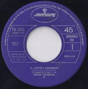 7inch Vinyl Single - Sarah Vaughan - A Lover's Concerto / Michelle