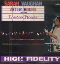 LP - Sarah Vaughan - After Hours At The London House - Mono