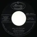 7inch Vinyl Single - Sarah Vaughan - Are You Certain