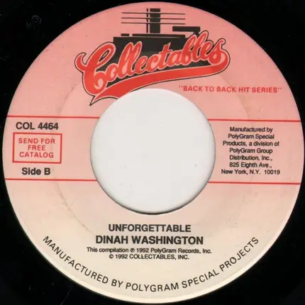 Sarah Vaughan / Dinah Washington - Broken-Hearted Melody / Unforgettable