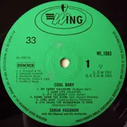 LP - Sarah Vaughan - Cool Baby