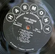 LP - Sarah Vaughan - Favorites