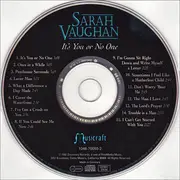 CD - Sarah Vaughan - It's You Or No One