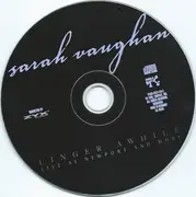 CD - Sarah Vaughan - Linger Awhile: Live At Newport And More - Mono