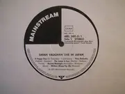 Double LP - Sarah Vaughan - 'Live' In Japan - Promo