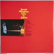 Double LP - Sarah Vaughan - Live In Japan - Gatefold, NO OBI