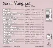 CD - Sarah Vaughan - Lover Man - Digipak