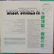 LP - Sarah Vaughan - Sassy Swings Again - OBI + Insert