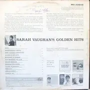 LP - Sarah Vaughan - Sarah Vaughan's Golden Hits