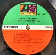 LP - Sarah Vaughan - Songs Of The Beatles