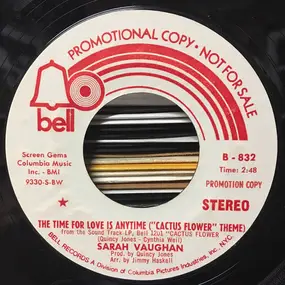 Sarah Vaughan - The Time For Love Is Anytime ('Cactus Flower' Theme)